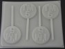 4190 I'm Five 5 Chocolate or Hard Candy Lollipop Mold